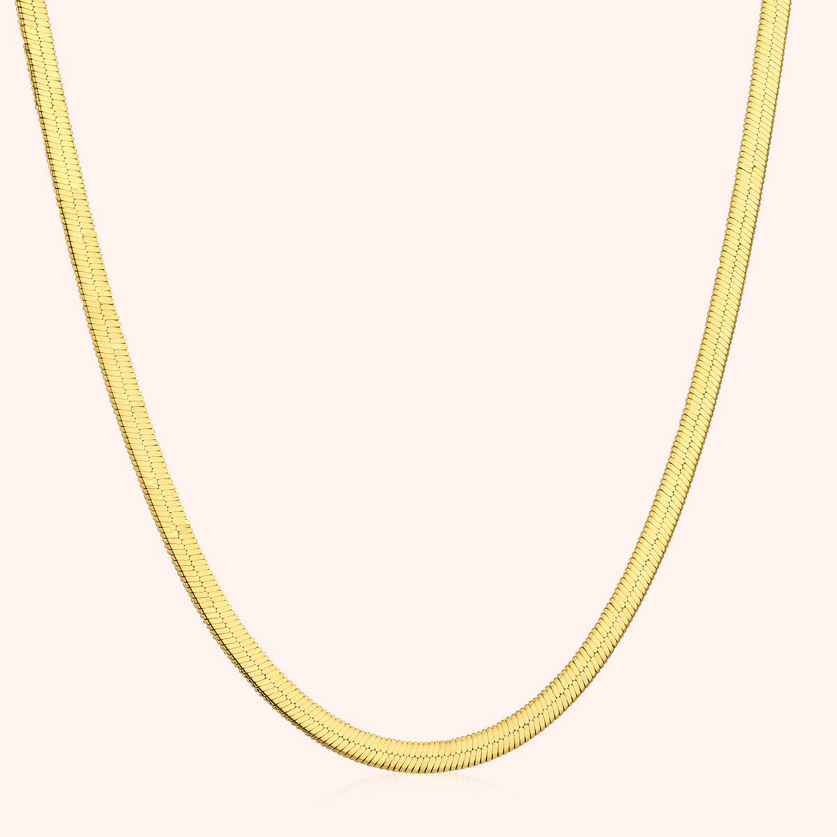 Yellow Gold Italian Chain Necklace