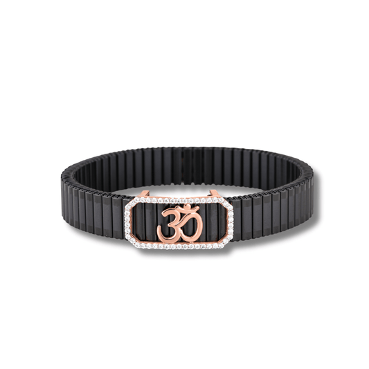Om Emblem Rolax Bracelet
