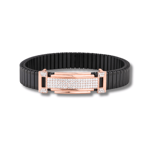 Shimmering Diamond Rolax Bracelet