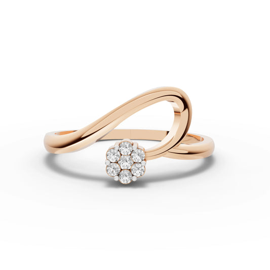 Marquise Trail Delicate Ring