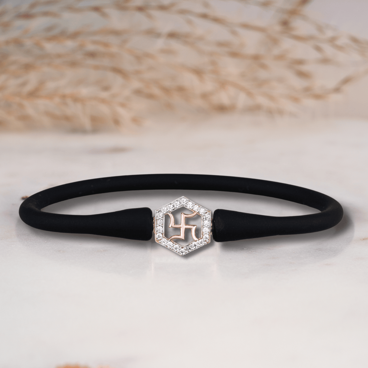 Swastik Charm Bracelet