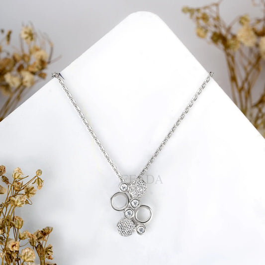 Classic Diamond Zircon Chain & Pendant