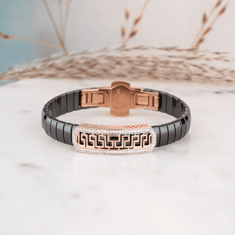 Luxe Maze Ceramic Bracelet