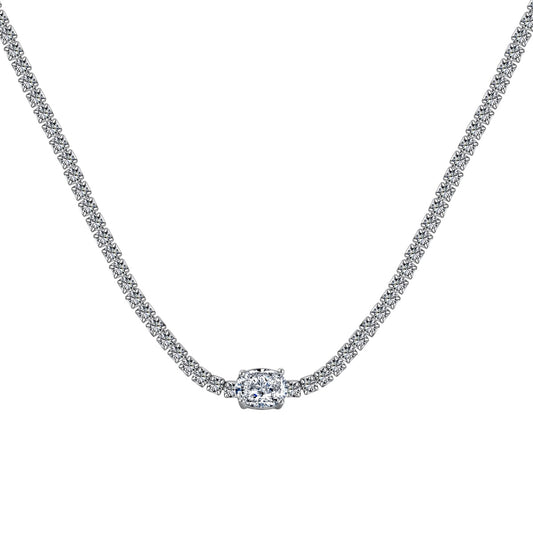 Moonrise Solitaire Necklace