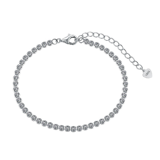 Round Tennis Anklet