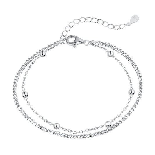 Two layer Link Chain Bracelet