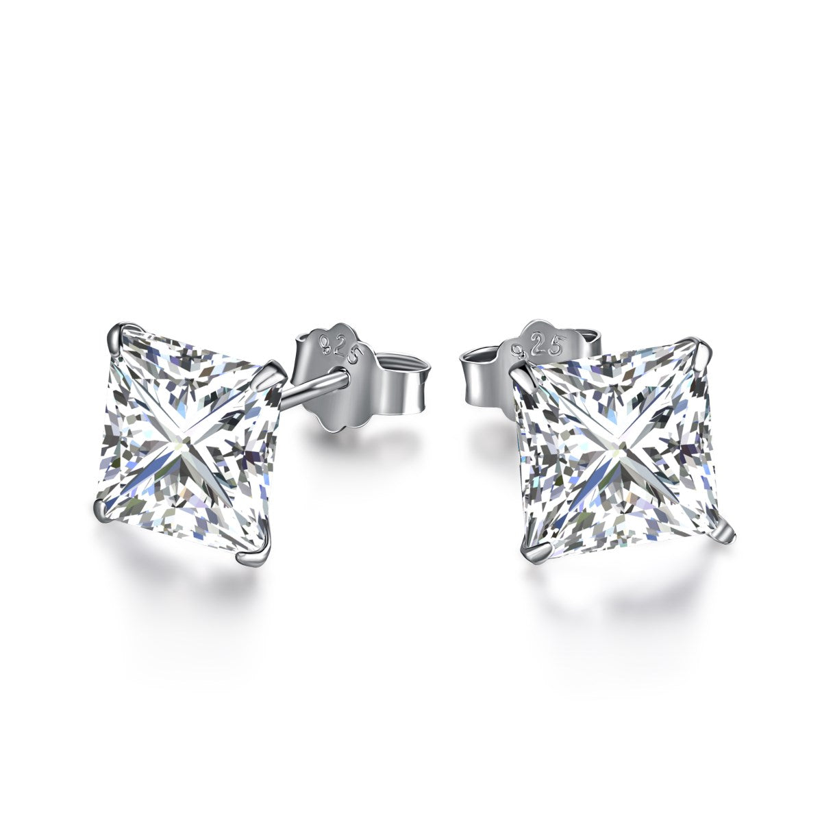 Solitaire Princess Studs