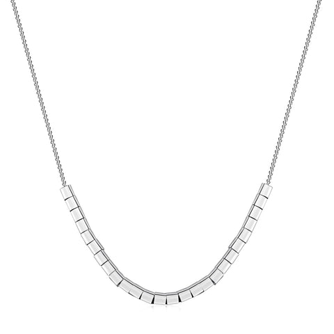 Movable Cubic Necklace