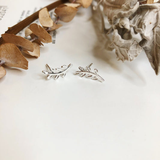 Leaf Style Studs