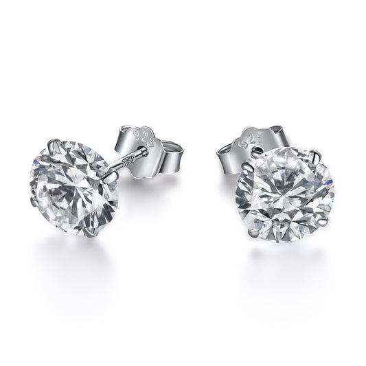 Solitaire Round Studs