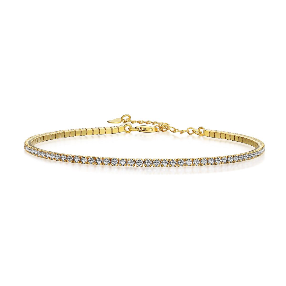 Mini Zircon Tennis Anklet