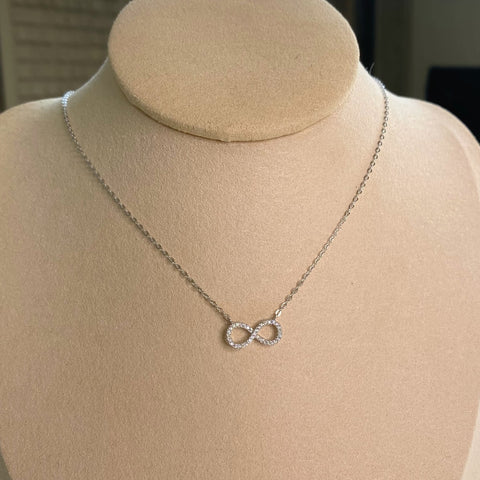 Infinity Zircon Necklace