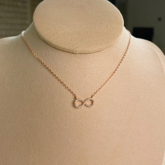 Infinity Zircon Necklace