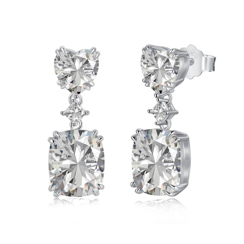 Solitaire Zircon Earrings