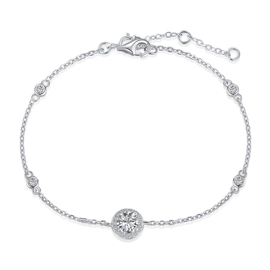 Round Solitaire Bracelet