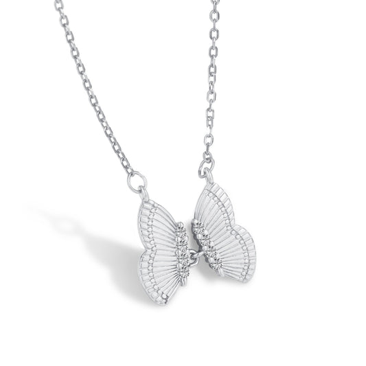 Flying Butterfly Necklace