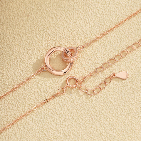 Fallen Love Zircon Necklace