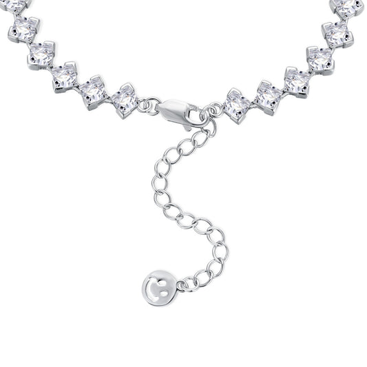 Kite Shape Tennis Bracelet