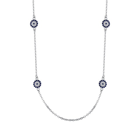 Multiple Evil Eye Necklace