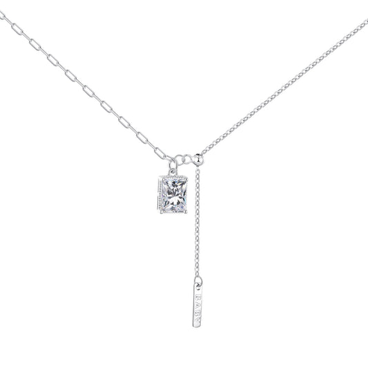 Moonrise Solitaire Necklace