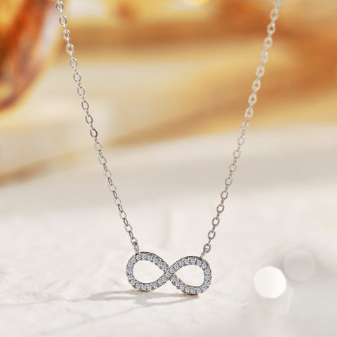 Infinity Zircon Necklace