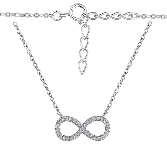 Infinity Zircon Necklace