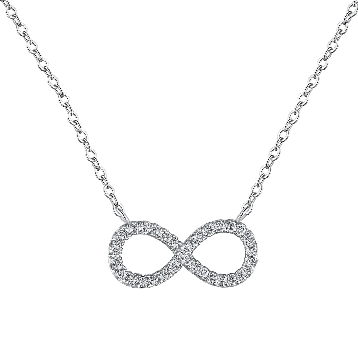 Infinity Zircon Necklace