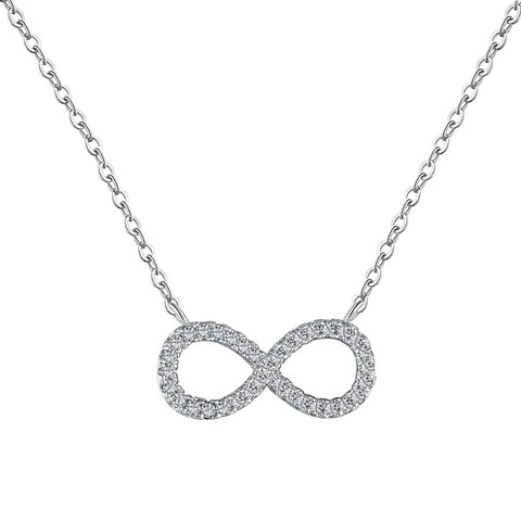 Infinity Zircon Necklace