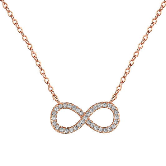 Infinity Zircon Necklace