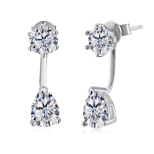 Pear Zircon Earrings