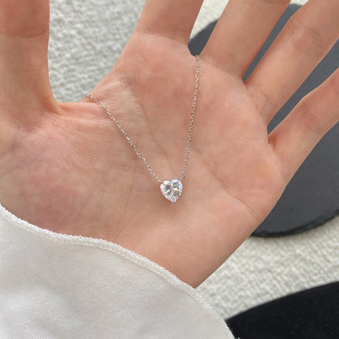 Moonrise Heart Necklace