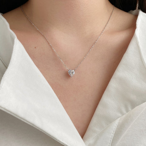 Moonrise Heart Necklace