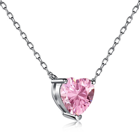 Victoria Heart Zircon Necklace