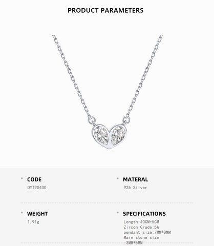 Moonrise Pear Necklace