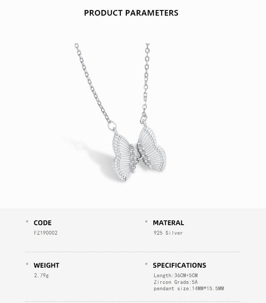 Flying Butterfly Necklace
