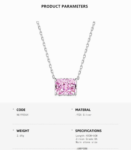 Victoria Pink Necklace
