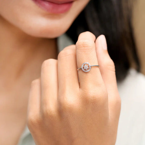 Blossom Radiance Delicate Ring