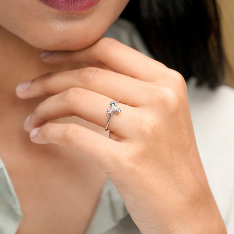 Tribal Spark Delicate Ring