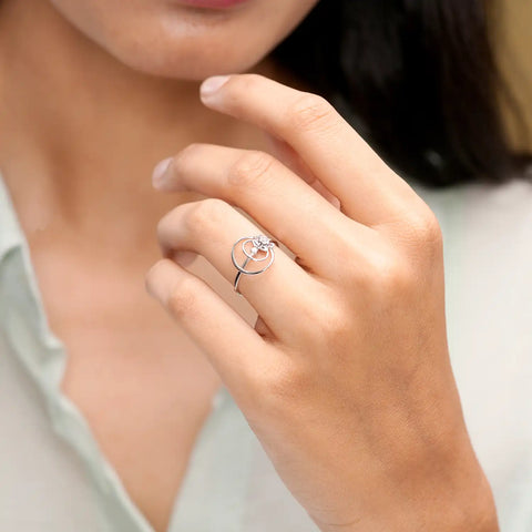 Celestial Orbit Diamond Ring