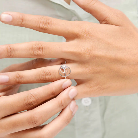Celestial Orbit Diamond Ring