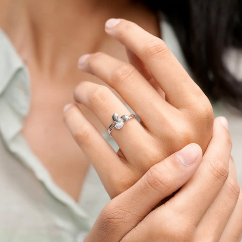 Pearl Dew Bloom Ring