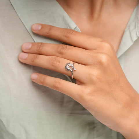 Blossom Duo Delicate Ring