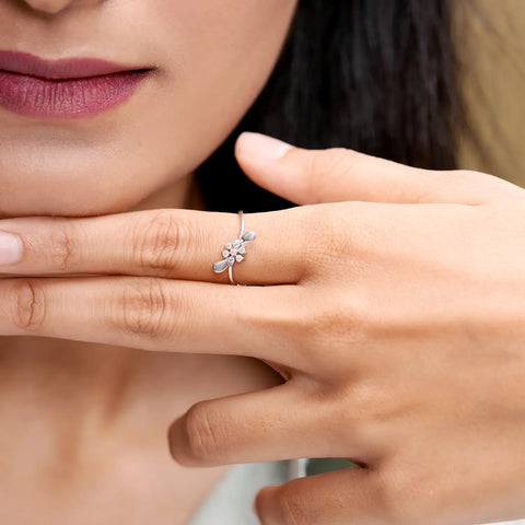 Twilight Blossom Ring