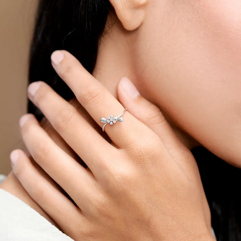 Twilight Blossom Ring