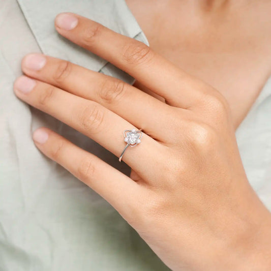 Twilight Knot Delicate Ring