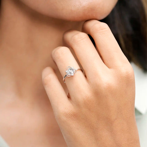 Twilight Knot Delicate Ring