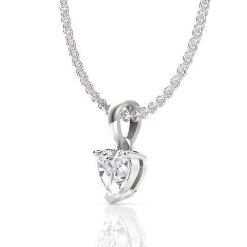 Heart Diamond Pendant