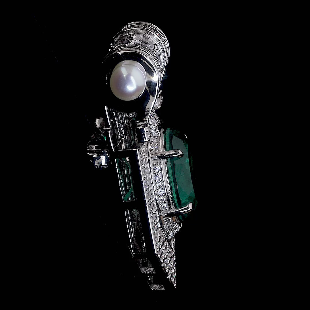 Shield of Knight Brooch
