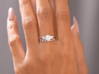 1.206 CT Round Cut Colorless Engagement Ring