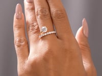 1.542 CT Round Cut Colorless Engagement Ring